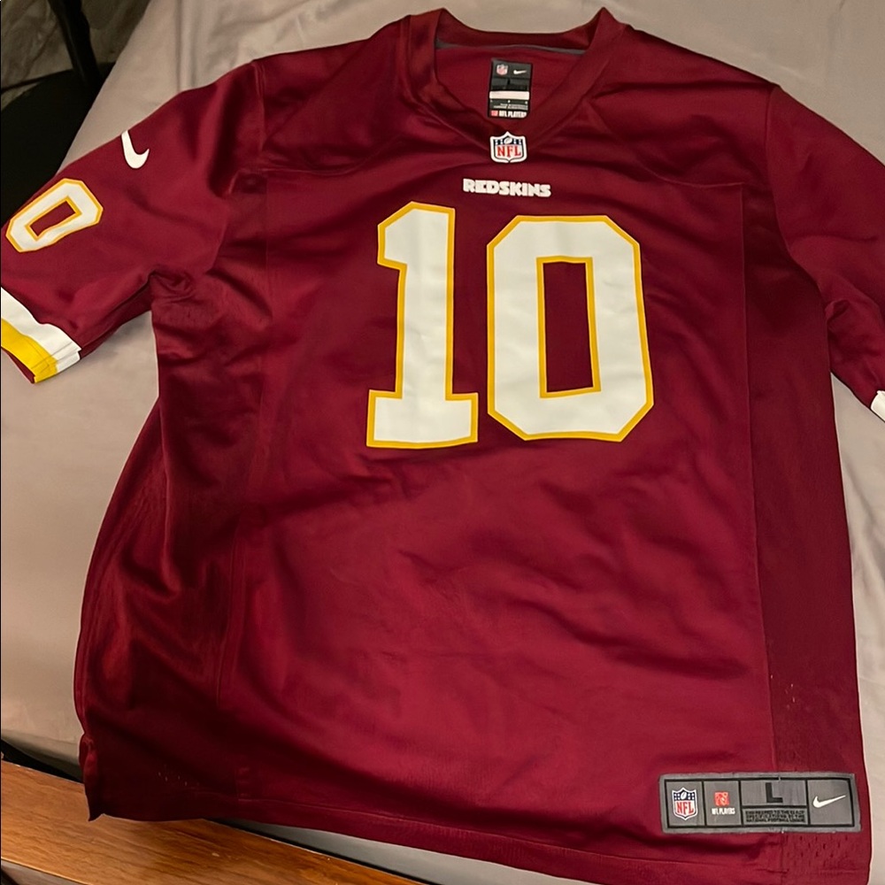 Nike Burgundy Football Jersey Robert Griffin lll